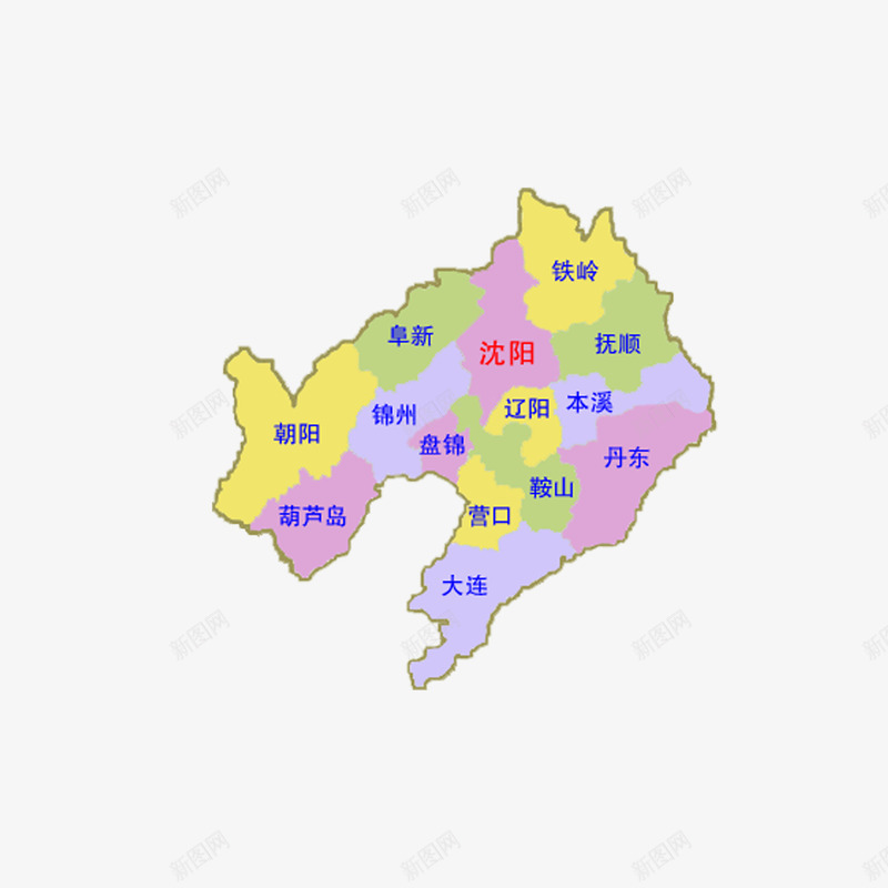 辽宁城市地图png免抠素材_88icon https://88icon.com 地图 辽宁城市地图 辽宁省 辽宁省地图 高清大地图
