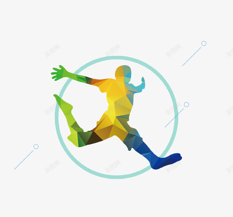 彩色炫酷运动人物插画psd免抠素材_88icon https://88icon.com 人物 健康 彩色 插画 炫酷 跑步 运动 锻炼