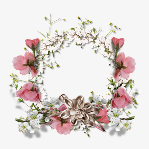 复古欧式花朵边框png免抠素材_88icon https://88icon.com PNG 免费PNG 小清新 欧美风边框 浪漫