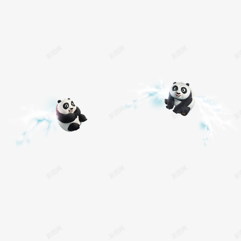 云朵大熊猫png免抠素材_88icon https://88icon.com 云朵 可爱的 大熊猫 熊猫