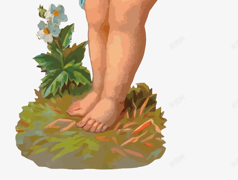 吹喇叭的小天使png免抠素材_88icon https://88icon.com 天使矢量 手绘 欧美 油画