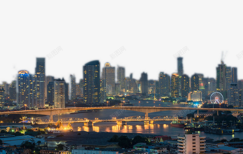 曼谷河流高楼俯视图png免抠素材_88icon https://88icon.com 城市俯视图 曼谷 高楼俯视图