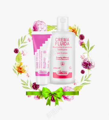 护手霜身体乳png免抠素材_88icon https://88icon.com png图片 产品实物 免费png 免费png元素 化妆品 护手霜身体乳 美妆产品 美容 花卉 花朵 花环