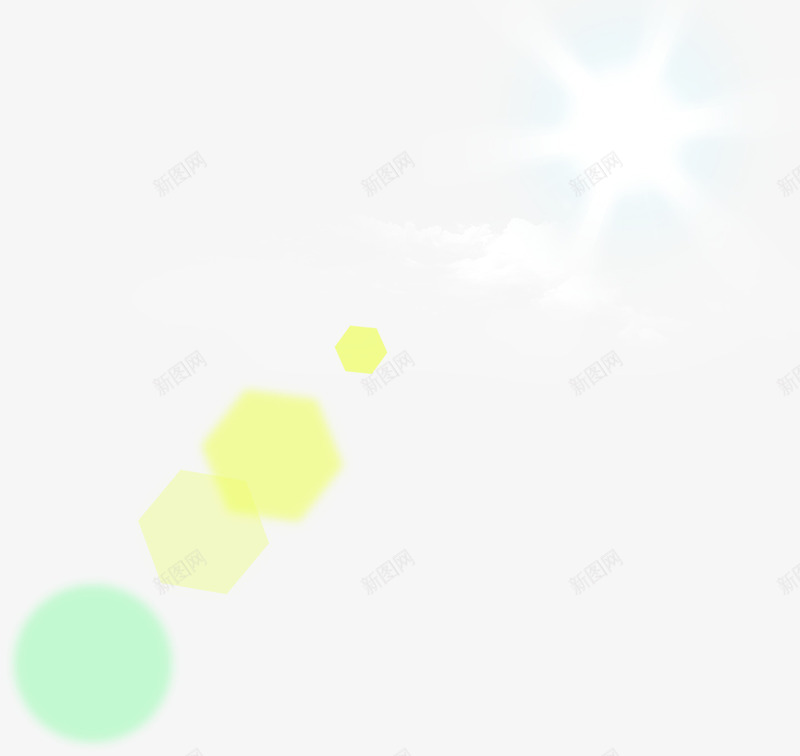 夏日蓝天白云阳光光斑png免抠素材_88icon https://88icon.com 光斑 夏日 蓝天白云 阳光