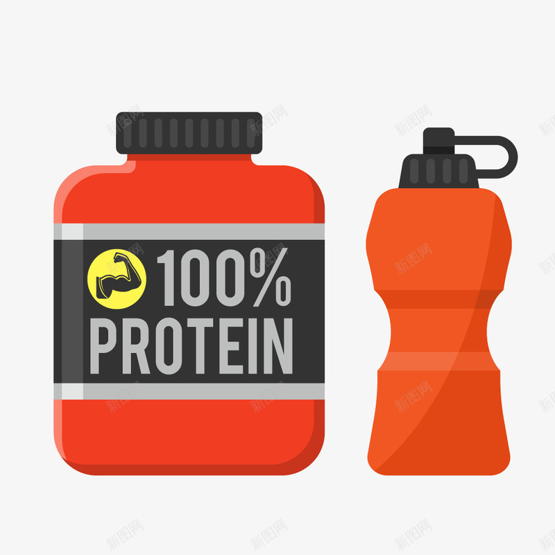 运动体质饮料矢量图ai免抠素材_88icon https://88icon.com 体质 功能性饮料 运动 饮料 矢量图