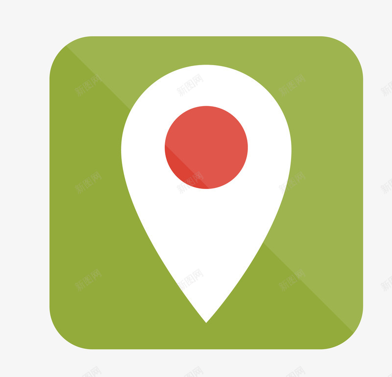 卡通简洁扁平化位置标矢量图eps免抠素材_88icon https://88icon.com 位置标 位置标png 卡通位置标 扁平化位置标 矢量位置标 简洁位置标 矢量图