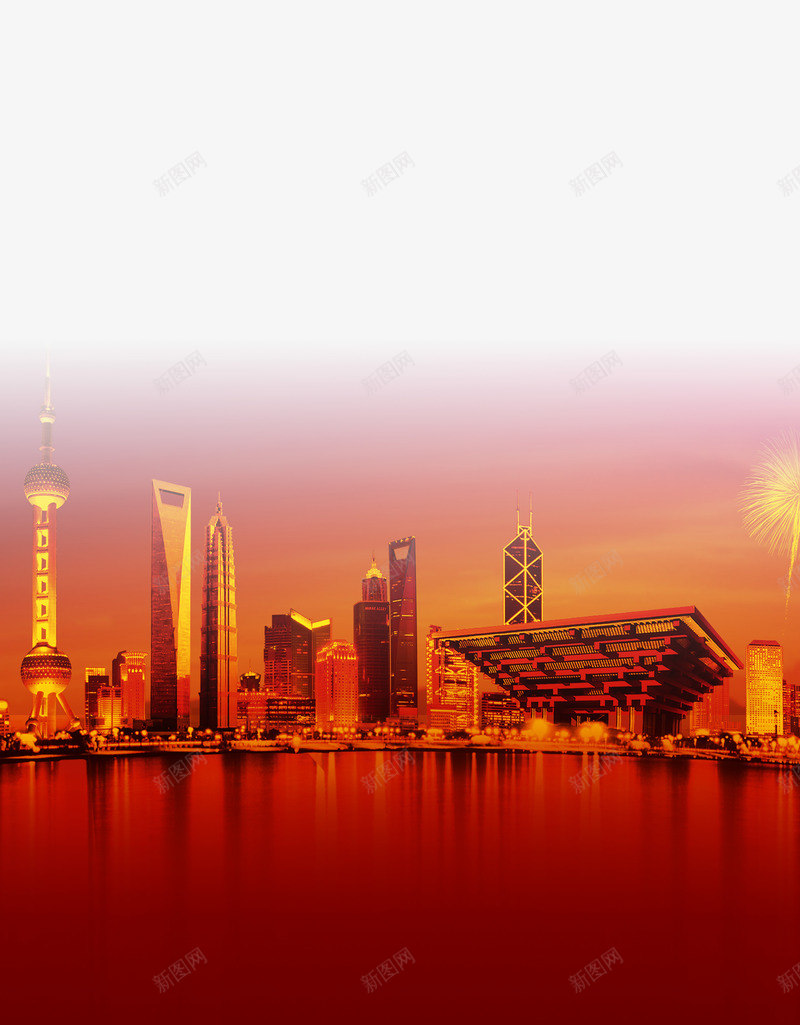 上海东方明珠png免抠素材_88icon https://88icon.com 东方明珠 倒影 城市水岸