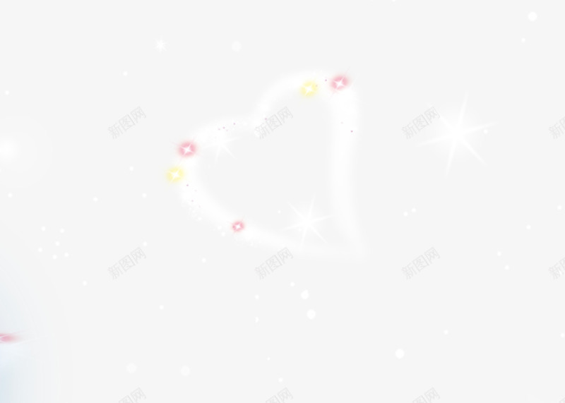 心png免抠素材_88icon https://88icon.com 亮 发光心 心 效果 星光 闪闪的心