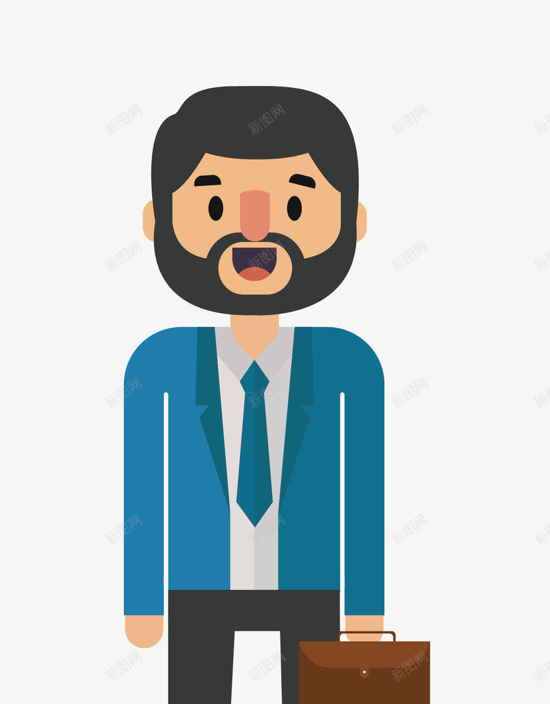 卡通简洁扁平化职业男性矢量图eps免抠素材_88icon https://88icon.com 卡通职业男性 扁平化职业男性 矢量职业男性 简洁职业男性 职业男性 职业男性png 矢量图