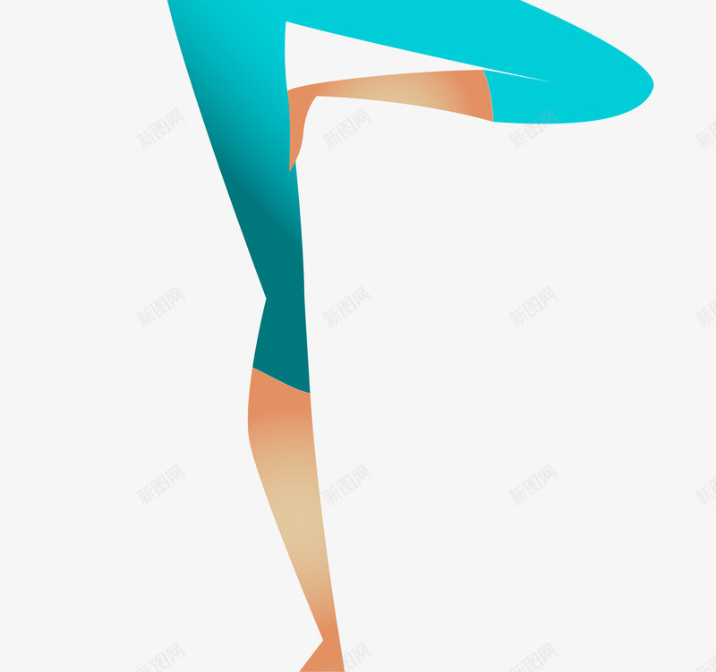 卡通手绘瑜伽运动人物插画矢量图ai免抠素材_88icon https://88icon.com 扁平健身 扁平运动运动健身 春季运动健康 瑜伽运动 运动人物 矢量图