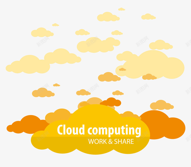 云层png免抠素材_88icon https://88icon.com 云朵 云简笔画 云纹 卡通 晴天 矢量云层 装饰图形