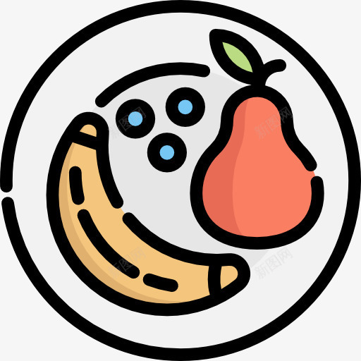 餐馆简洁风格水果拼盘png免抠素材_88icon https://88icon.com 拼盘 水果 简洁 简笔画 粗线条 餐馆