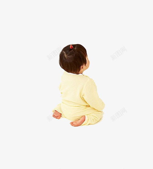 可爱婴儿模特背影png免抠素材_88icon https://88icon.com 可爱风格 婴儿 婴儿模特 小女孩 效果图案 模特 背影 装饰