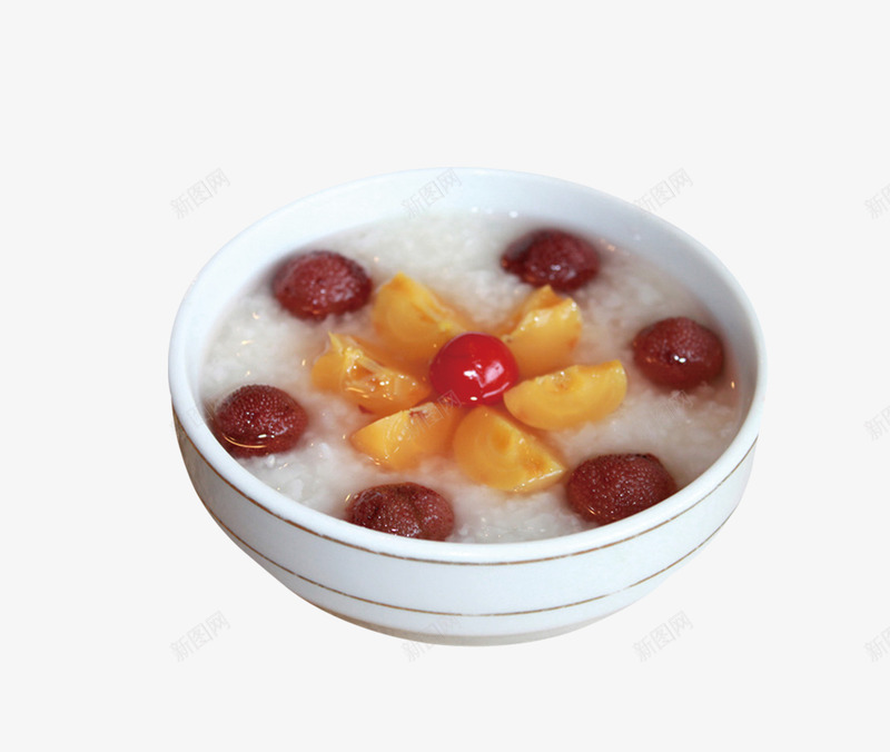红枣养生粥png免抠素材_88icon https://88icon.com 产品实物 健康 养生粥 红枣