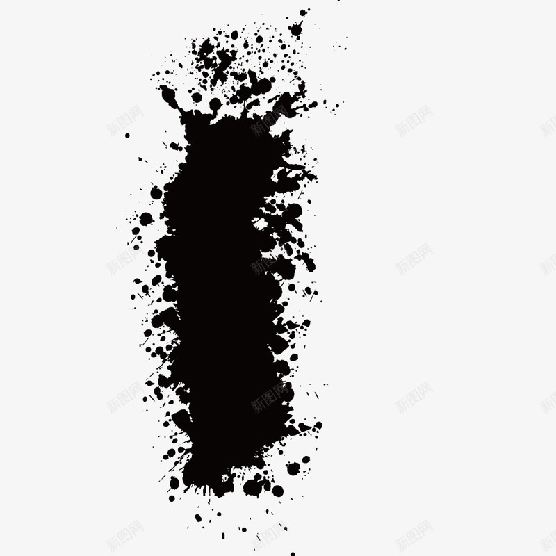 墨迹底纹png免抠素材_88icon https://88icon.com 喷溅 墨汁 展示 形状 绘画 黑色