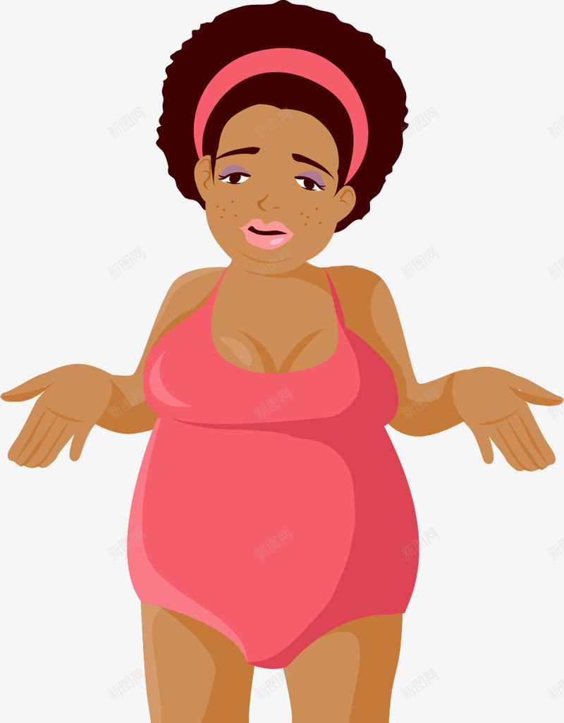 减肥测重png免抠素材_88icon https://88icon.com 健康 减肥 女人 女士 女性 测重 烦恼 烦恼的女人 矢量人物 称体重 量体重