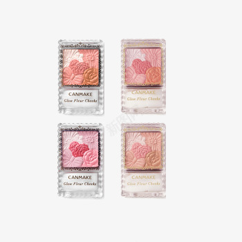 CANMAKE井田花瓣雕刻五色珠光腮红png免抠素材_88icon https://88icon.com CANMAKE 井田 产品实物 化妆品 腮红