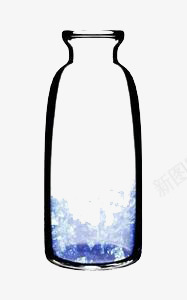 瓶子水墨画png免抠素材_88icon https://88icon.com 手绘 瓶子素材 简单水墨画 简笔画 黑白