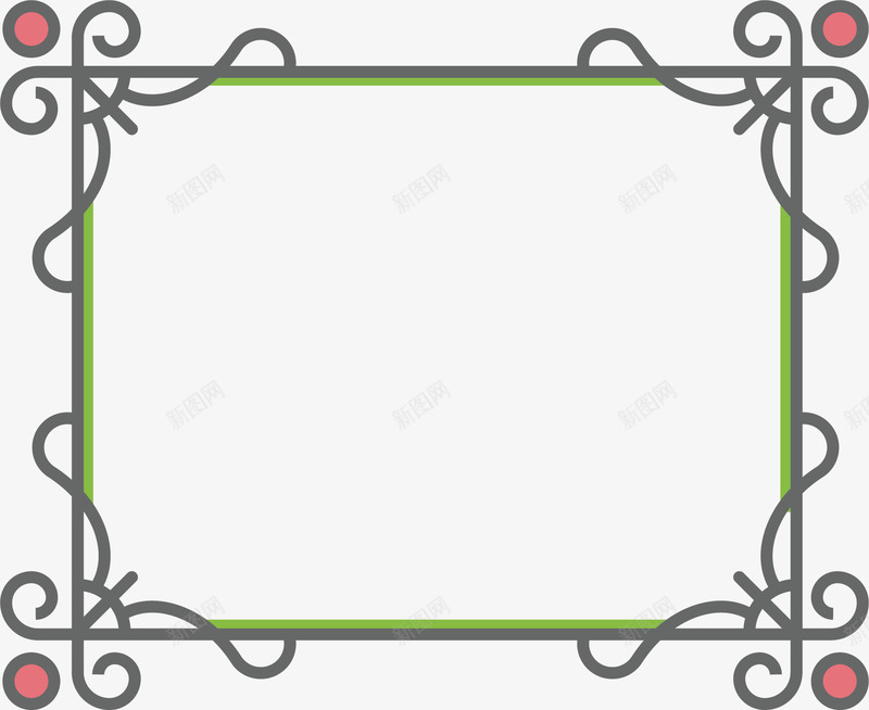 边框纹理png免抠素材_88icon https://88icon.com 空间装饰 花环 装饰图案 边框纹理