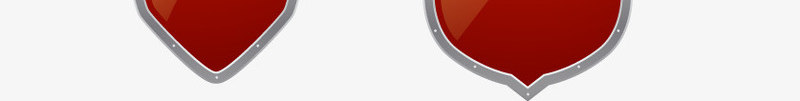 手绘盾牌形状标签png免抠素材_88icon https://88icon.com 手绘 盾牌 红色