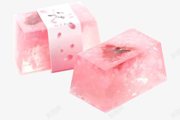粉色晶莹果冻png免抠素材_88icon https://88icon.com 儿童零食 晶莹 松软口感 果冻 粉色风格 香甜口味