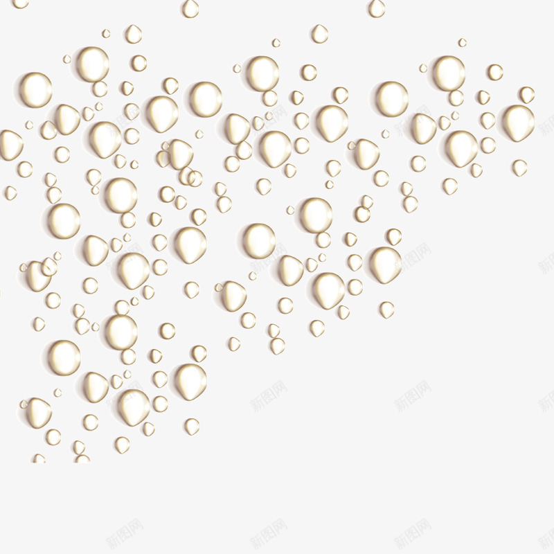 水珠png免抠素材_88icon https://88icon.com 化妆品 晶莹剔透 水珠 海报装饰