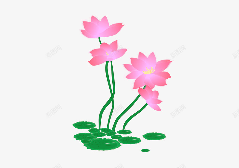 卡通手绘荷花荷叶矢量图ai免抠素材_88icon https://88icon.com 卡通 手绘 手绘荷 植物 花 荷叶 荷花 荷花荷叶 矢量图