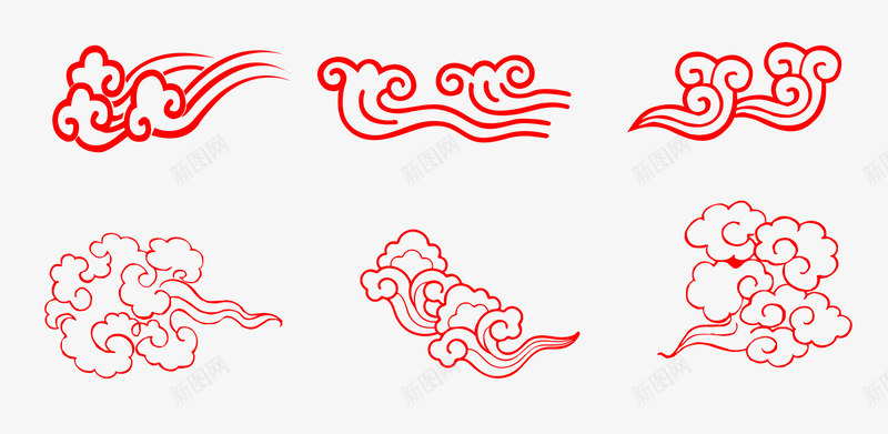 年货节新年春节过年不打烊png免抠素材_88icon https://88icon.com 剪纸 年货节素材 新年元素 新年素材 新年质感 祥云 装饰 边框