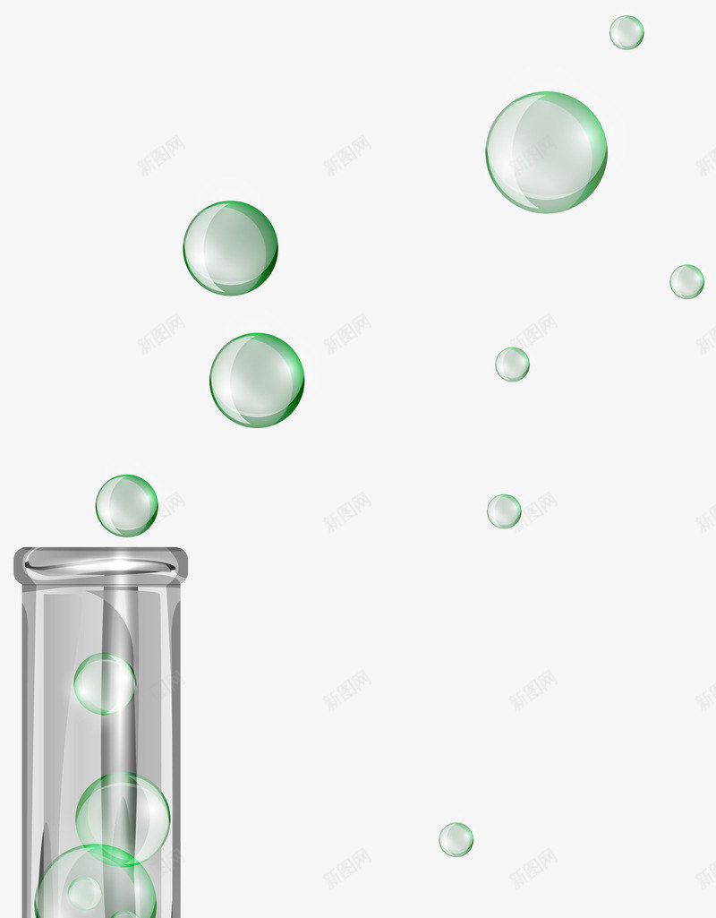 卡通试管瓶子png免抠素材_88icon https://88icon.com 免抠PNG 卡通 圆圈 气泡 瓶子 简约 试管