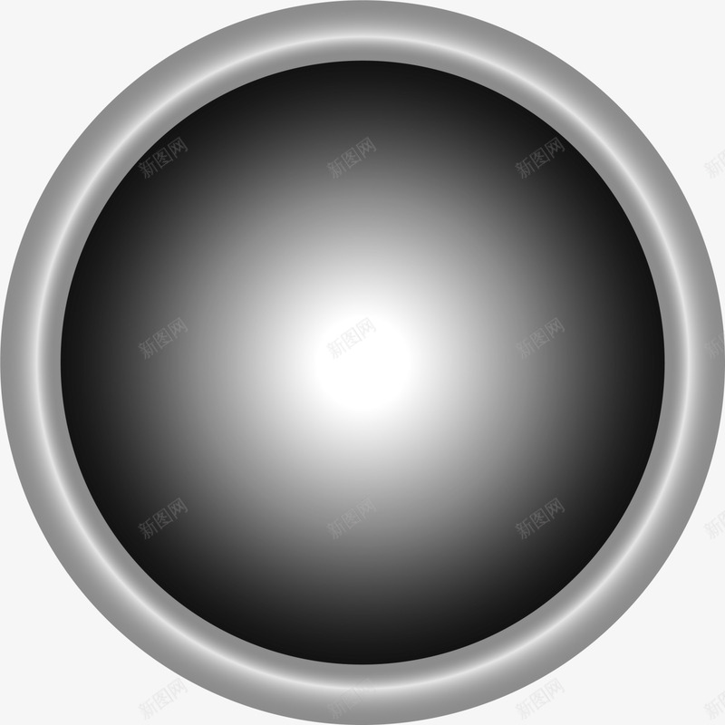 黑色圆圈光辉png免抠素材_88icon https://88icon.com 梦幻光圈 清新光晕 简约光环 简约圆环 闪耀光线 黑色圆圈
