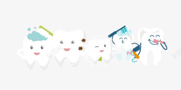 卡通手绘可爱牙齿png免抠素材_88icon https://88icon.com 健康 医疗 卡通 可爱 手绘 牙齿 白色 素材