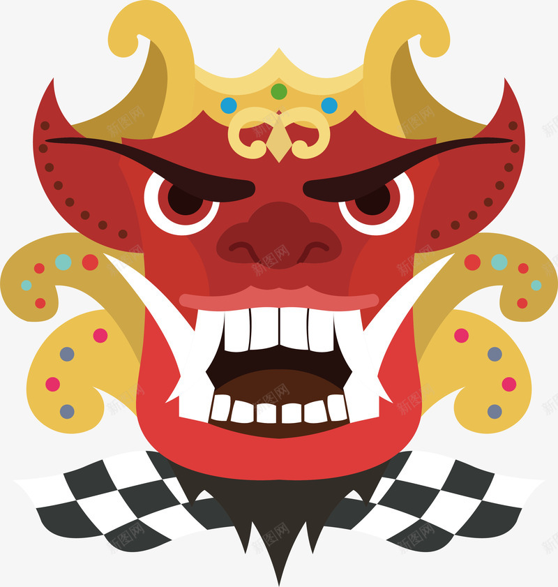 卡通手绘狂欢节面具矢量图ai免抠素材_88icon https://88icon.com 主题 印第安 异域 彩色 文化 狂欢节 舞会 部落 酒会 酒吧 面具 面具设计 风情 矢量图
