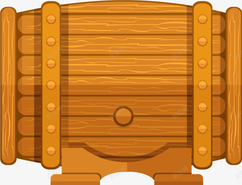 卡通黄色小木门png免抠素材_88icon https://88icon.com 免抠PNG 卡通 圆圈 小木门 木板 简约 黄色