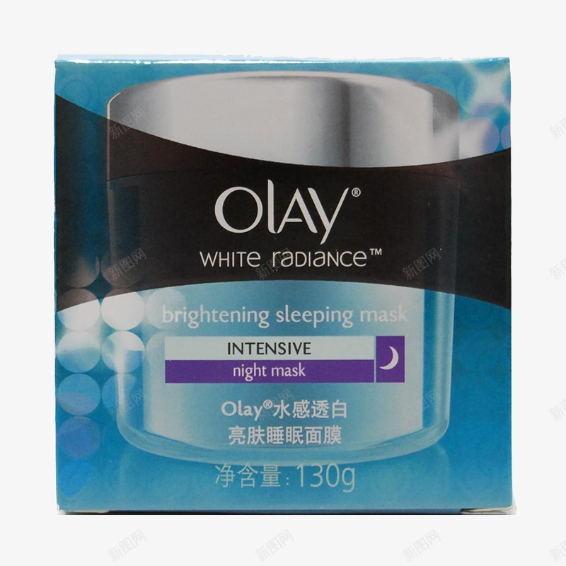 OLAY水感透白睡眠面膜png免抠素材_88icon https://88icon.com 产品实物 护肤用品 睡眠面膜 美白滋润