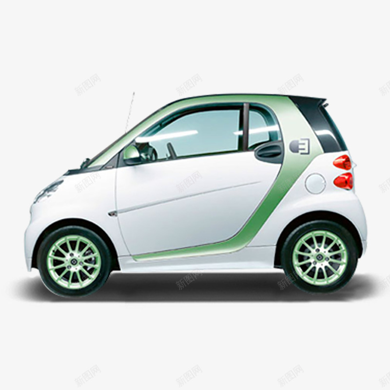 奔驰smartpng免抠素材_88icon https://88icon.com 侧面 反光 奔驰smart 小车 汽车 轿车