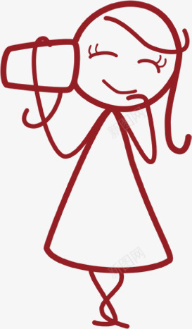 创意卡通扁平可爱的小姑娘七夕节png免抠素材_88icon https://88icon.com 创意 卡通 可爱 小姑娘 扁平