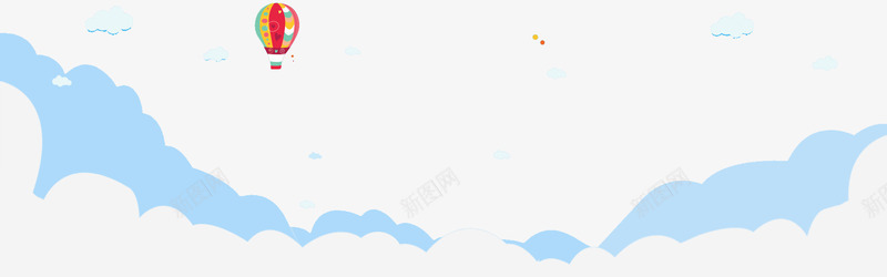 遥远的热气球png免抠素材_88icon https://88icon.com 卡通 天空 热气球 简约