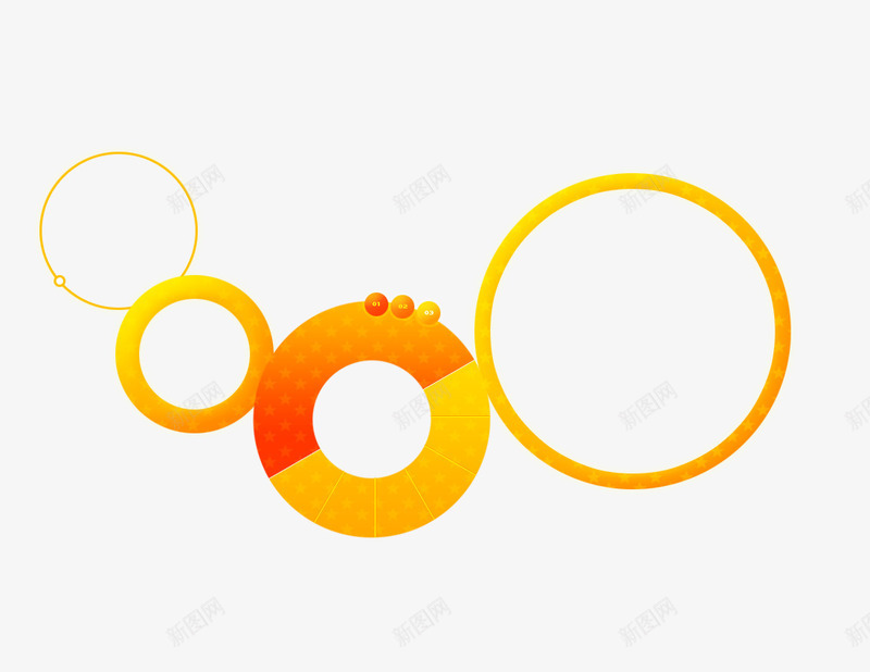 橙色圆形分类流程图psd免抠素材_88icon https://88icon.com PPT 圆圈 橙色 流程图