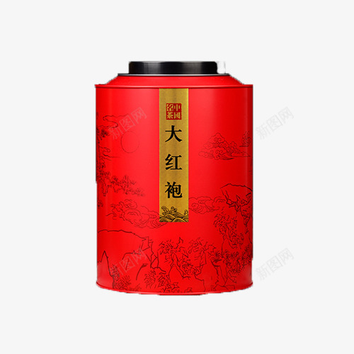特级浓香大红袍png免抠素材_88icon https://88icon.com 产品实物 喝茶 特级浓香大红袍 礼盒 秋茶 红色