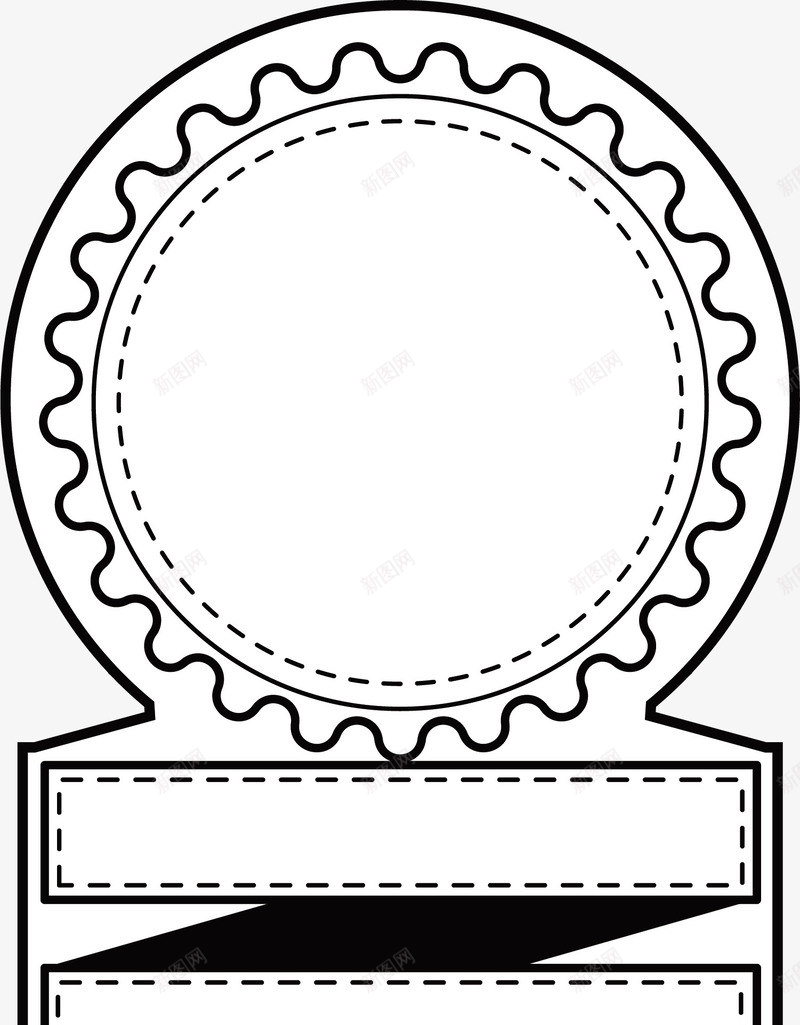 手绘黑色圆盘png免抠素材_88icon https://88icon.com 圆圈 圆盘 手绘 波浪纹 简约 线条 阴影 黑色
