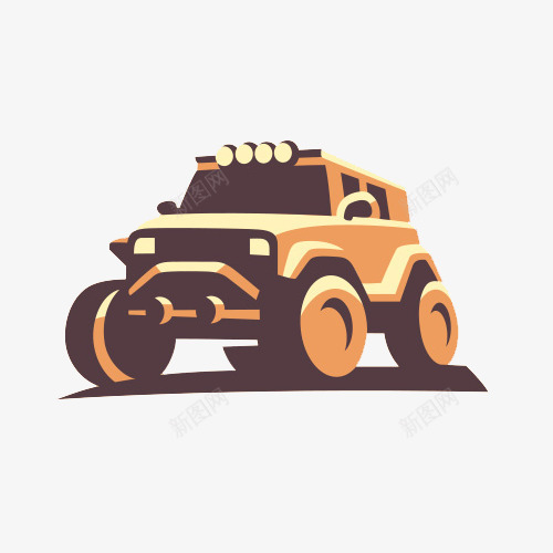 酷炫的越野车剪影png免抠素材_88icon https://88icon.com 剪影 汽车 简约 越野车 酷炫