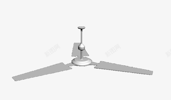 3D模型吊扇png免抠素材_88icon https://88icon.com 吊扇 吊扇灯 夏天 电器 电扇 电风扇 风扇