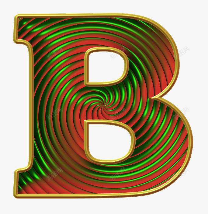 彩金圆圈字母Bpng免抠素材_88icon https://88icon.com B 圆圈文字 彩金文字 艺术字 英文字母