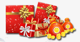 元宵节礼盒png免抠素材_88icon https://88icon.com 元宵节 新年 礼盒 金币
