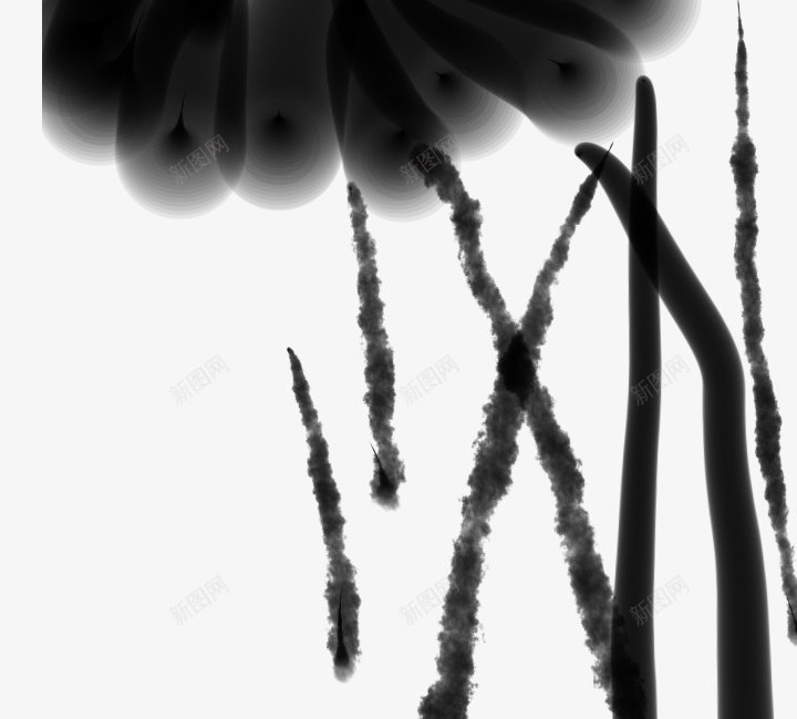 水墨中国画荷花睡莲与荷叶png免抠素材_88icon https://88icon.com 中国画 手绘插图 水墨 睡莲 竹子荷花荷叶满池塘 荷叶 荷塘 荷花
