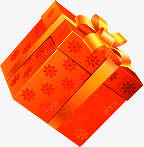 开业海报红色花纹礼盒png免抠素材_88icon https://88icon.com 开业 海报 礼盒 红色 花纹