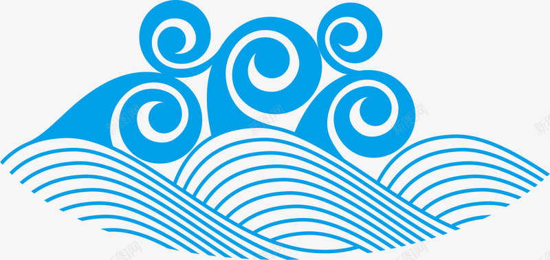 花纹海浪png免抠素材_88icon https://88icon.com 卡通 大海浪 日本海浪 日本海浪图 海浪 花纹