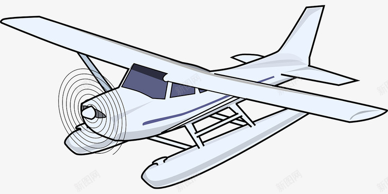 天空上的飞机png免抠素材_88icon https://88icon.com 交通 天空 旅游 螺旋桨飞机 飞行