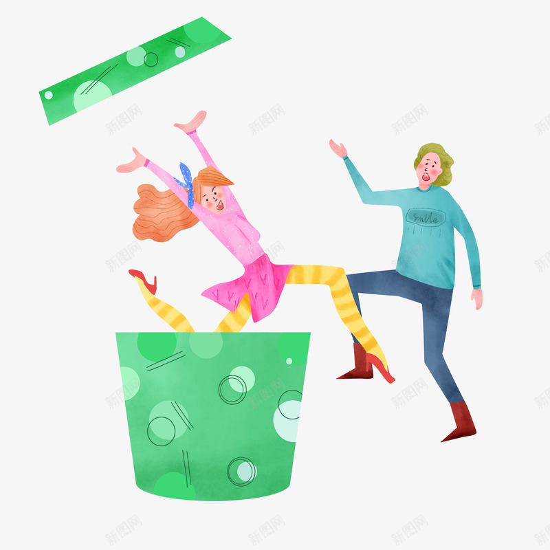 愚人节礼盒人物冒出惊讶搞笑场景png免抠素材_88icon https://88icon.com 人物 冒出惊讶 愚人节 搞笑场景 礼盒