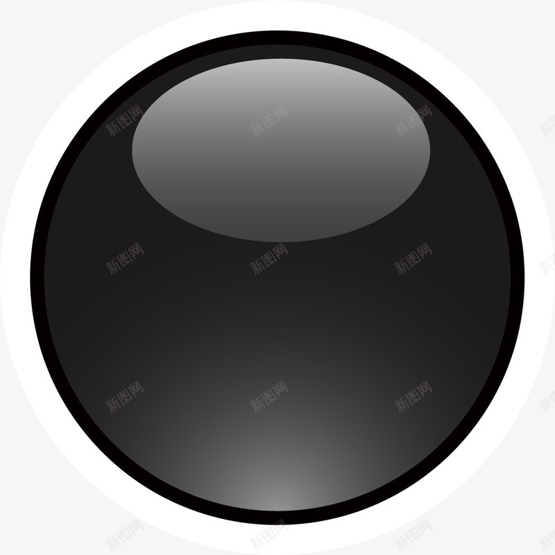 手绘黑色圆圈png免抠素材_88icon https://88icon.com 光晕 圆圈 小清新 弧线 手绘 渐变 简约 黑色